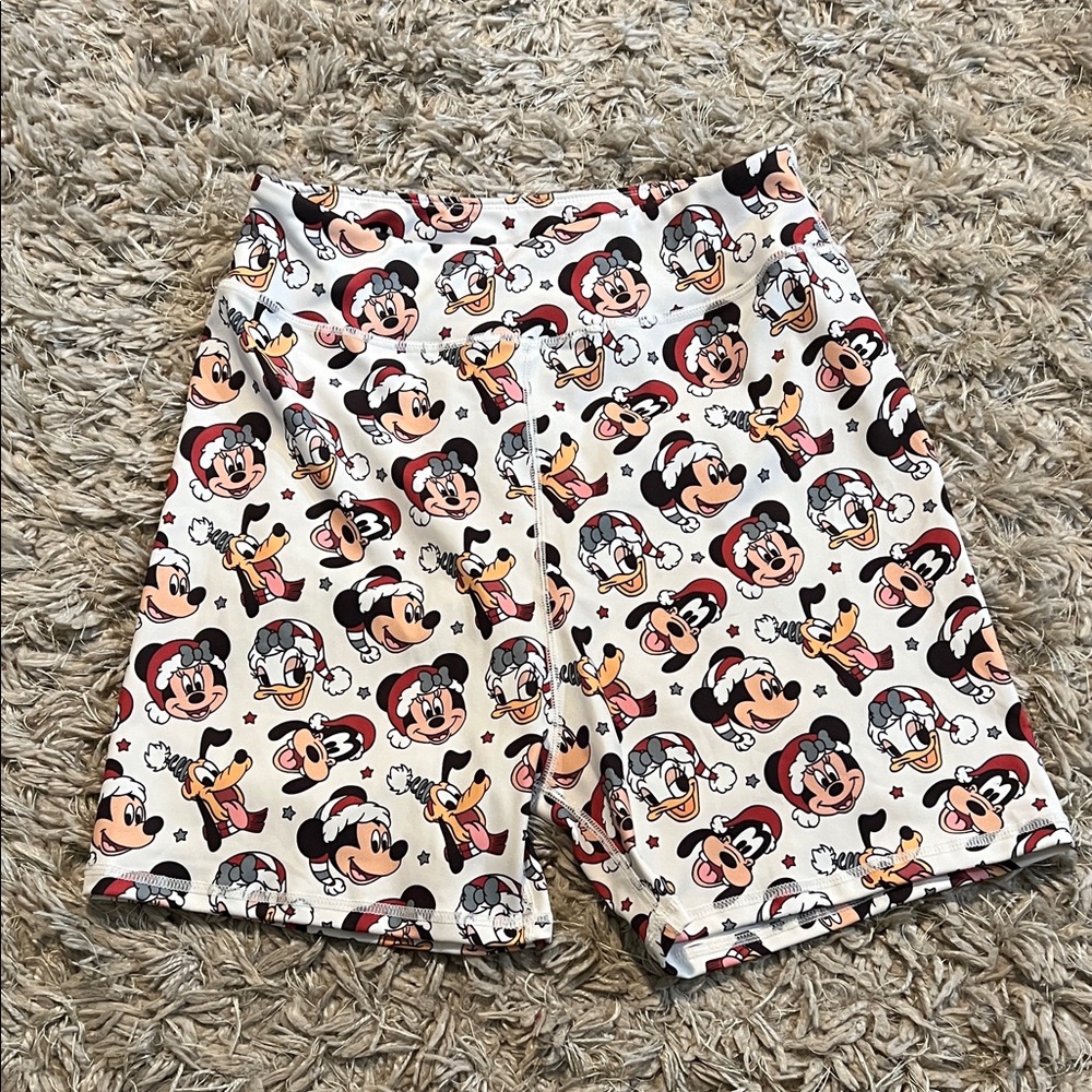 Christmas Mickey & Friends Biker Shorts
